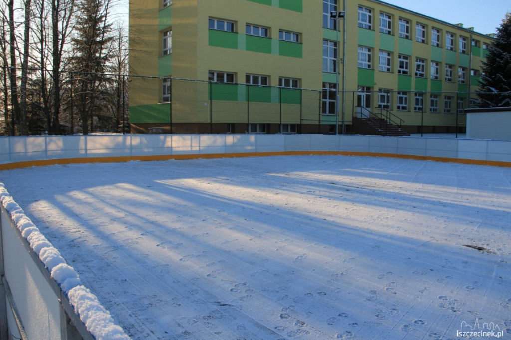 Biały Orlik w Szczecinku przed otwarciem 7.12.2012