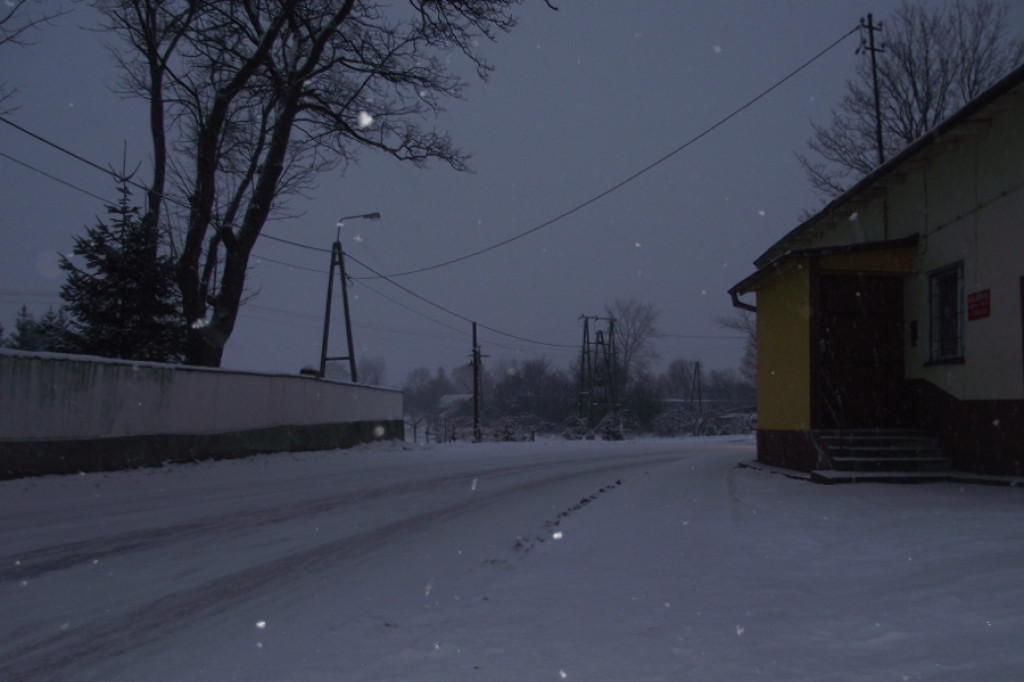 Trudne warunki na drogach 8.12.2012