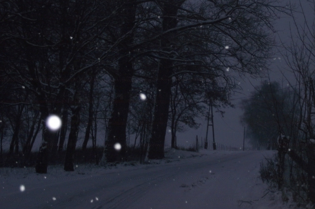 Trudne warunki na drogach 8.12.2012