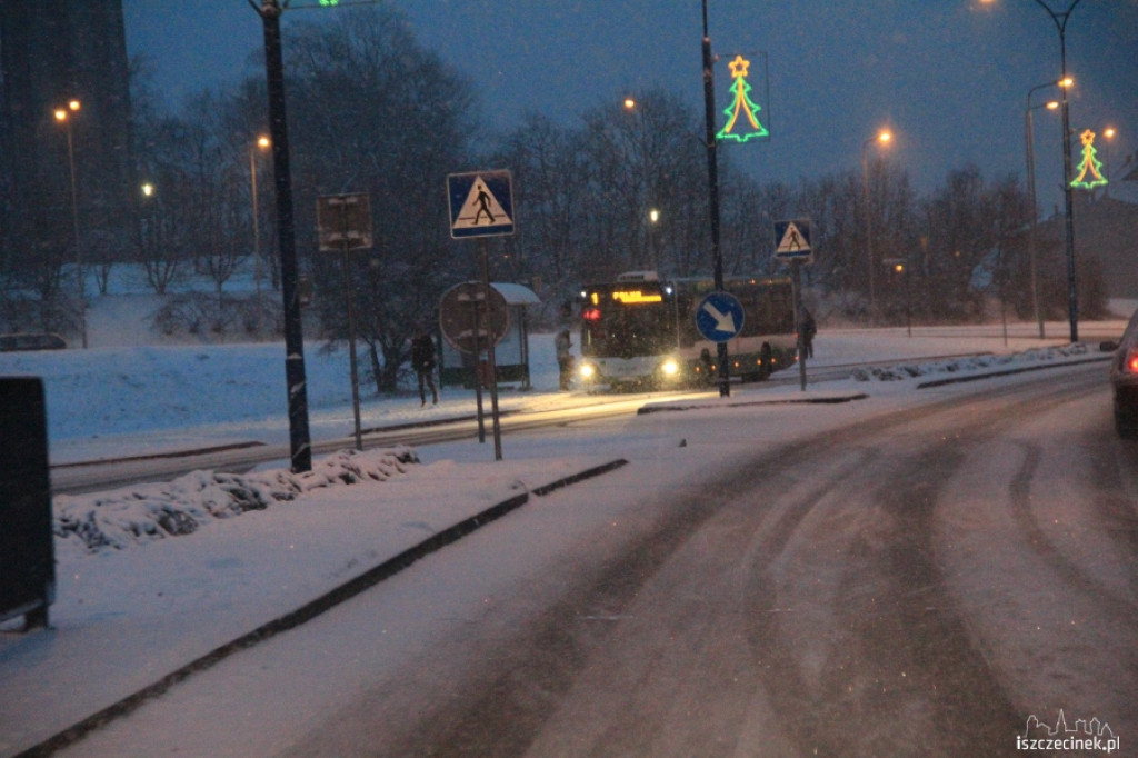 Trudne warunki na drogach 8.12.2012