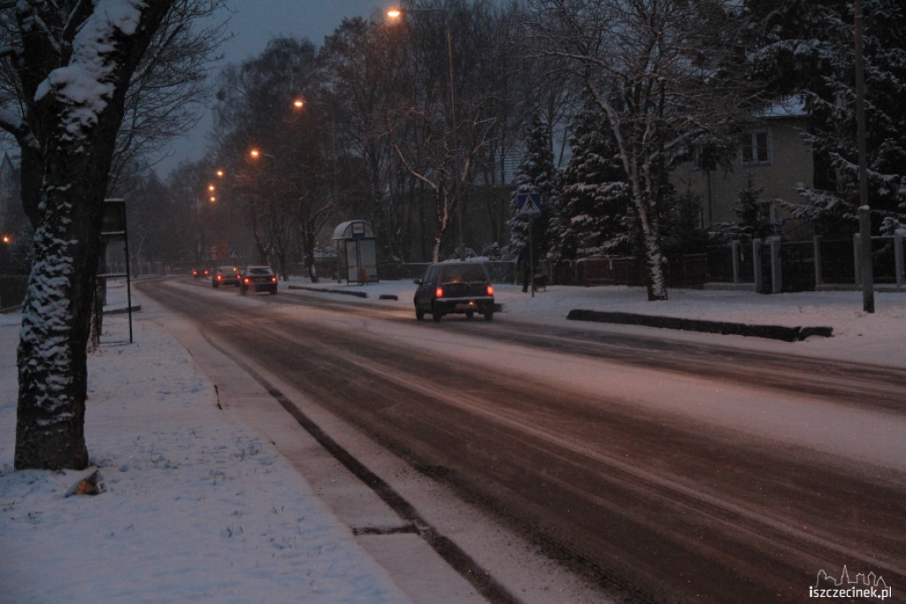 Trudne warunki na drogach 8.12.2012