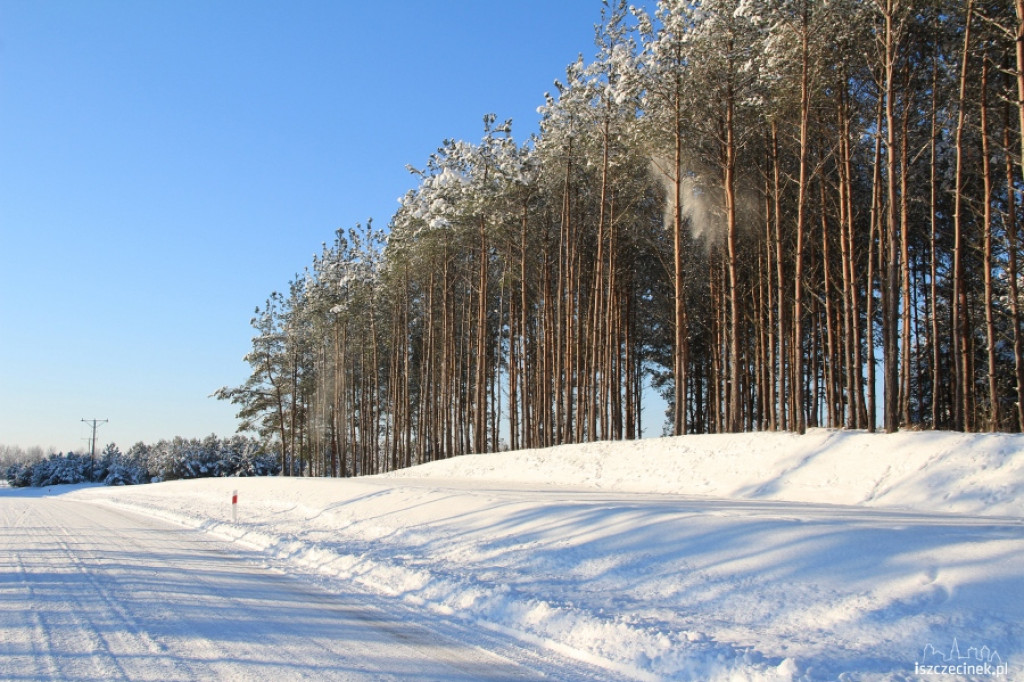 Mała obwodnica Szczecinka przed otwarciem 13.12.2012