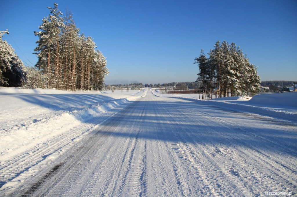 Mała obwodnica Szczecinka przed otwarciem 13.12.2012