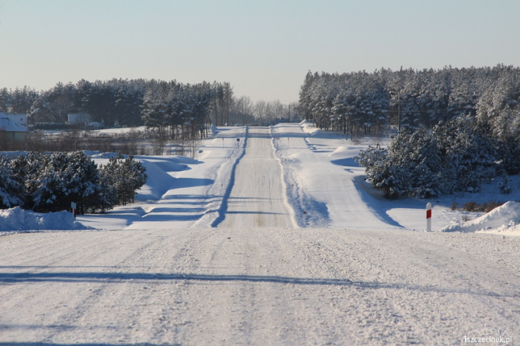 Mała obwodnica Szczecinka przed otwarciem 13.12.2012