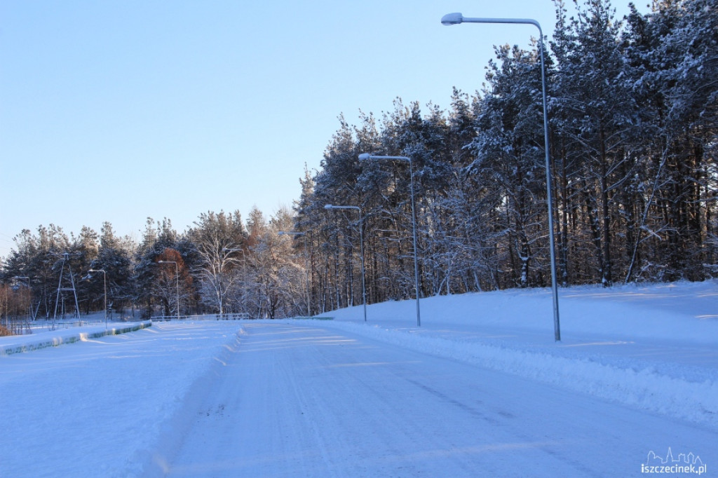 Mała obwodnica Szczecinka przed otwarciem 13.12.2012