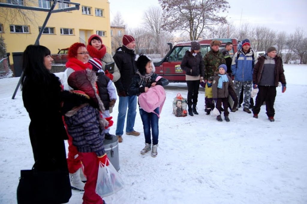 Dzieciaki na paki 8.12.2012 fot. WPPR w Szczecinku