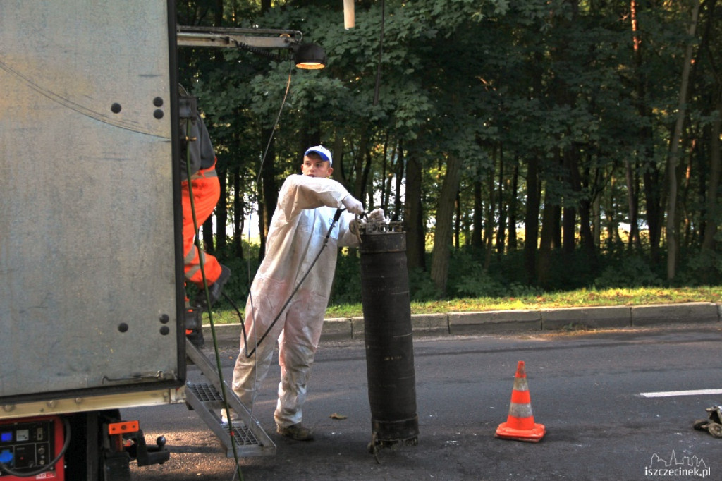 Naprawa kanalizacji ul. Kościuszki 14.09.2012