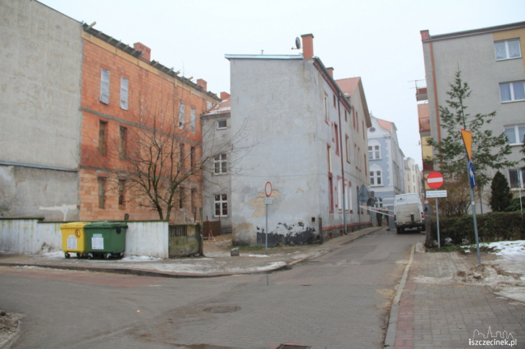 Zamknięty dojazd na parking za ratuszem 18.12.2012
