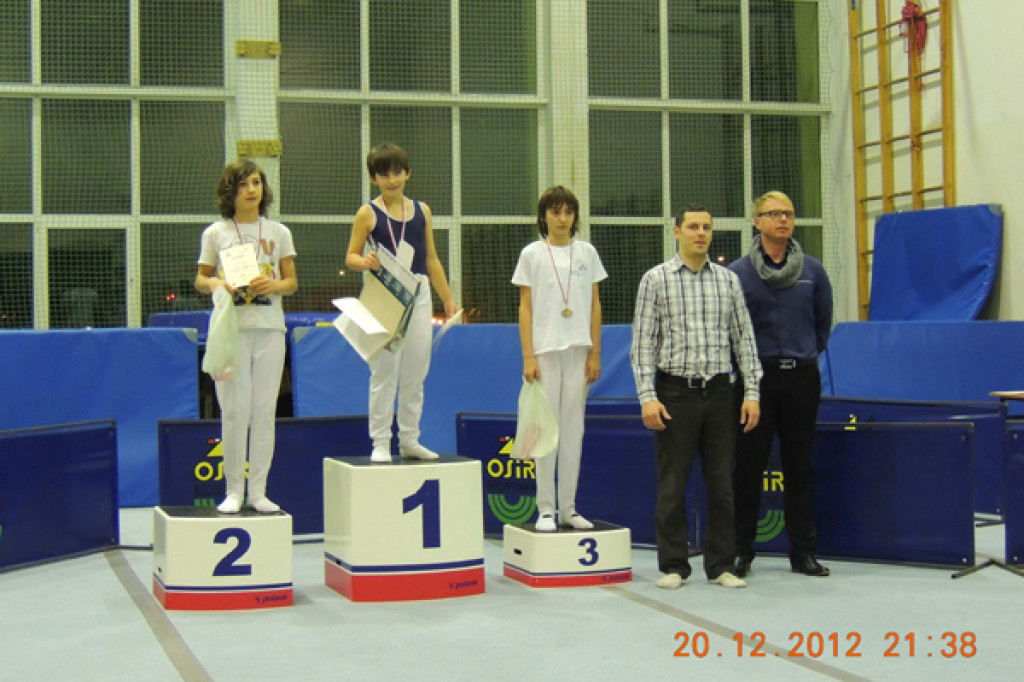 Zawody w skokach na trampolinie 20.12.2012