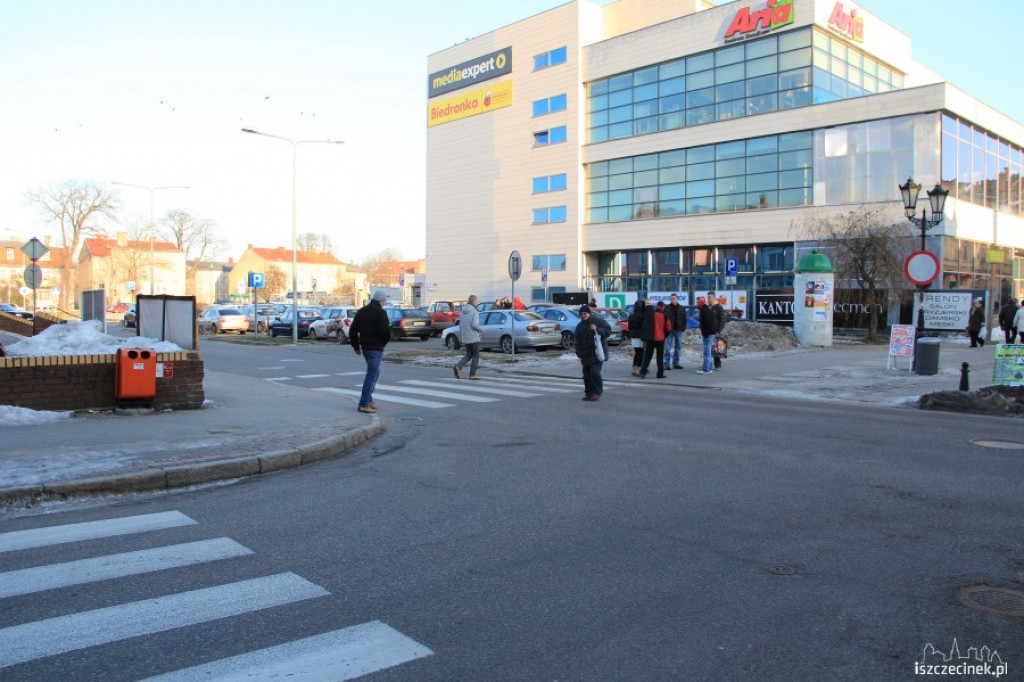 Potrącenie na pasach 21.12.2012