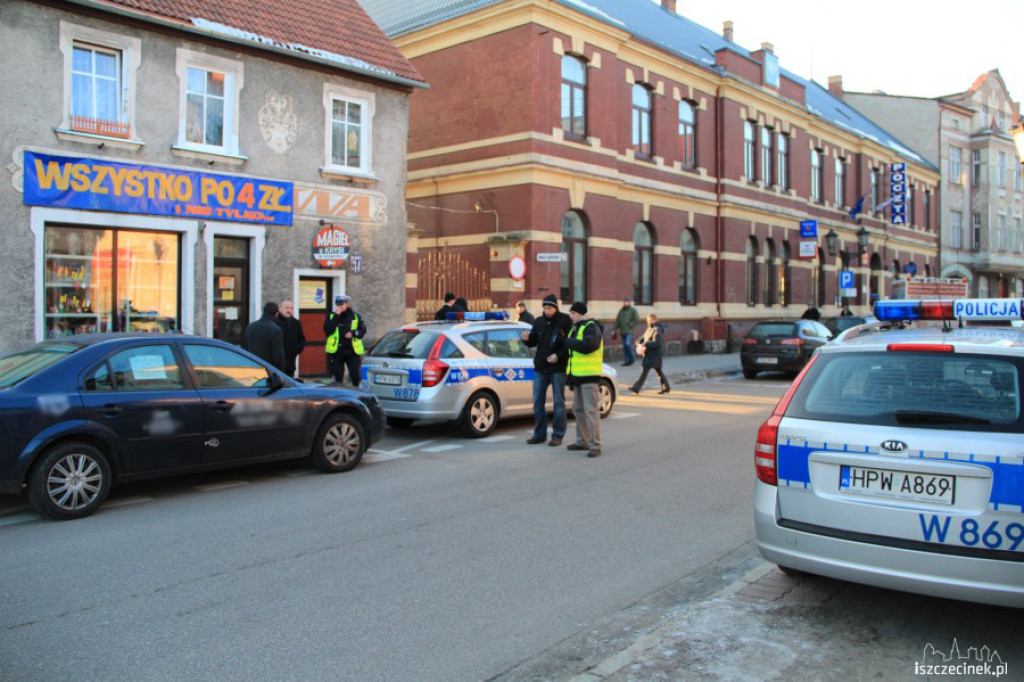 Potrącenie na pasach 21.12.2012
