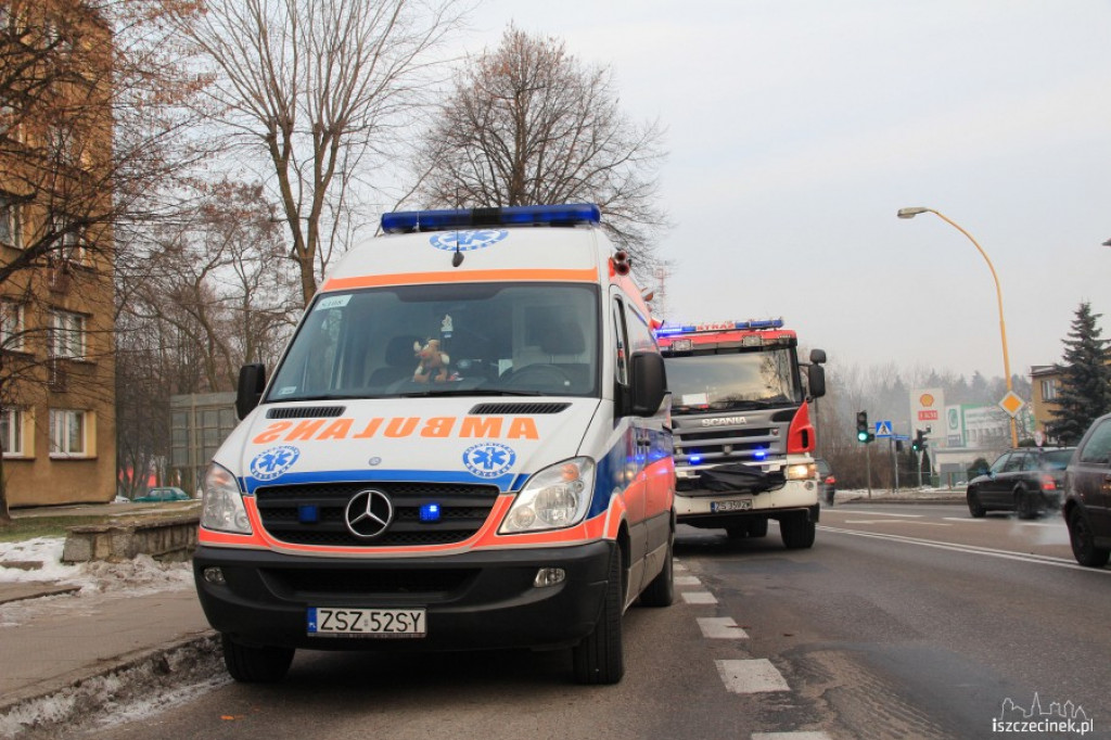 Czad w mieszkaniu na Kopernika 22.12.2012