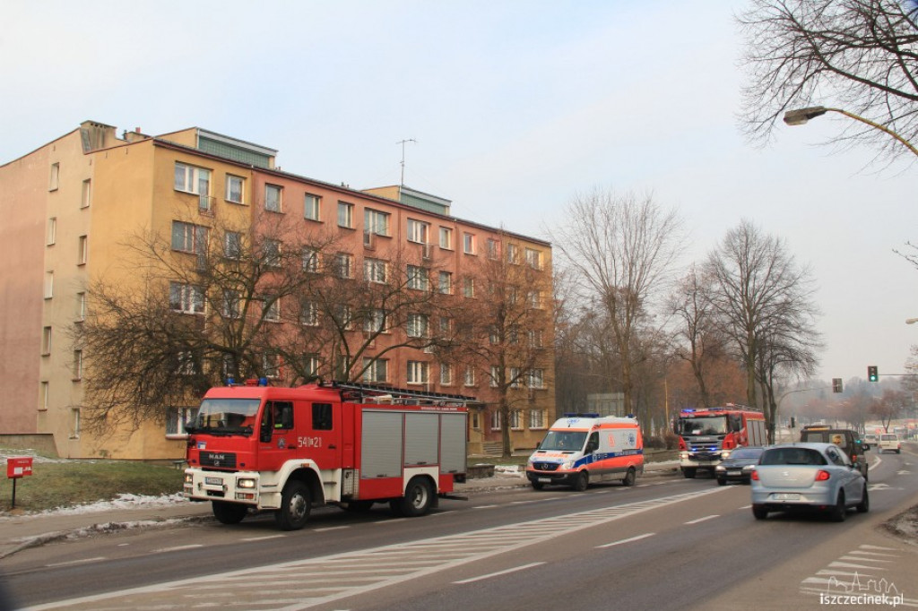 Czad w mieszkaniu na Kopernika 22.12.2012