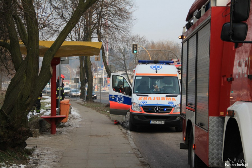 Czad w mieszkaniu na Kopernika 22.12.2012