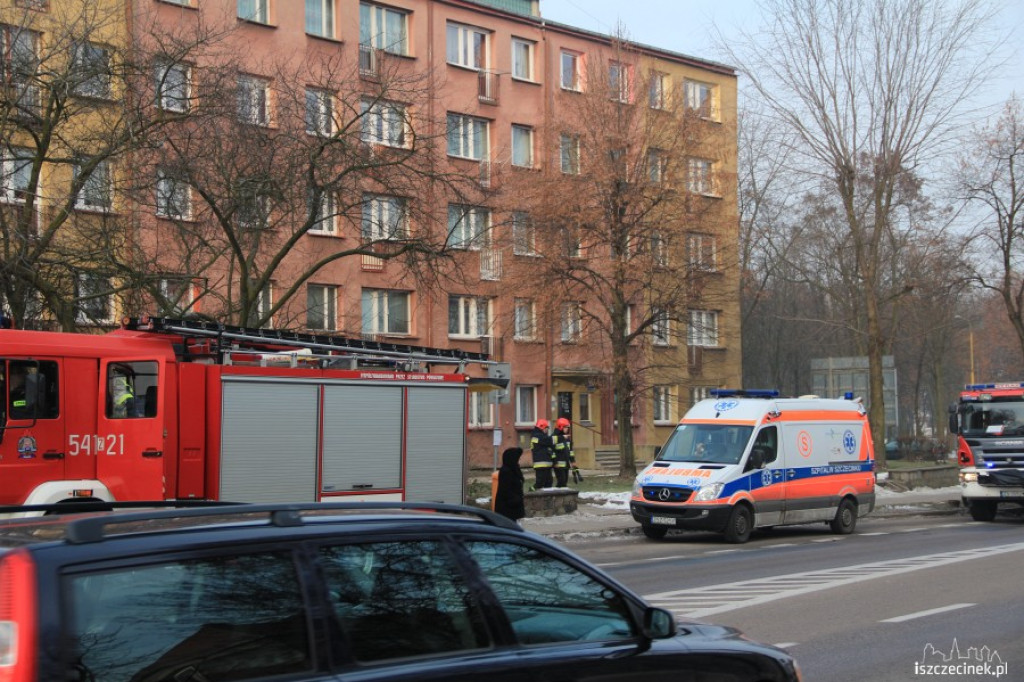 Czad w mieszkaniu na Kopernika 22.12.2012