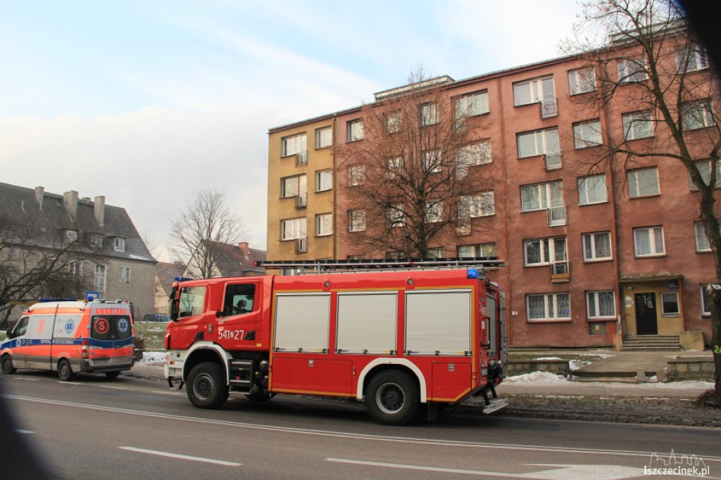 Czad w mieszkaniu na Kopernika 22.12.2012
