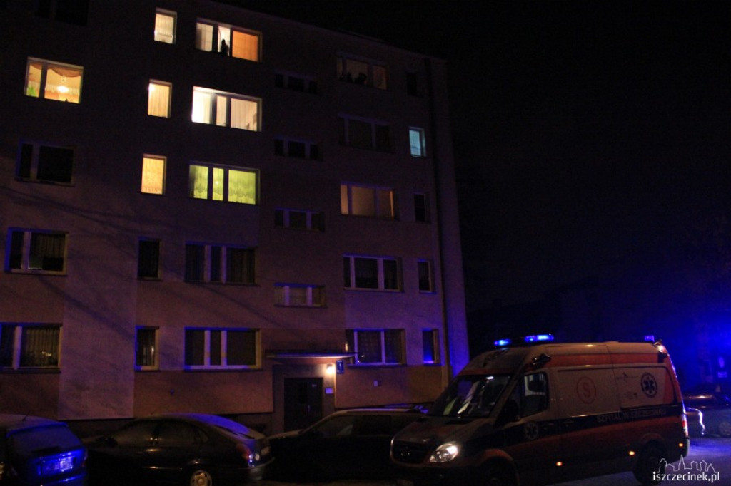 Czad na Kamiennej, pożar komina 28-Lutego 22.12.2012