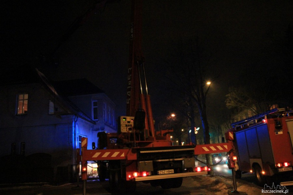 Czad na Kamiennej, pożar komina 28-Lutego 22.12.2012