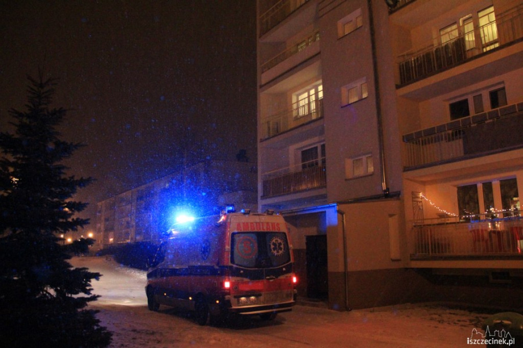 Zatrucie czadem na Połczyńskiej 23.12.2012