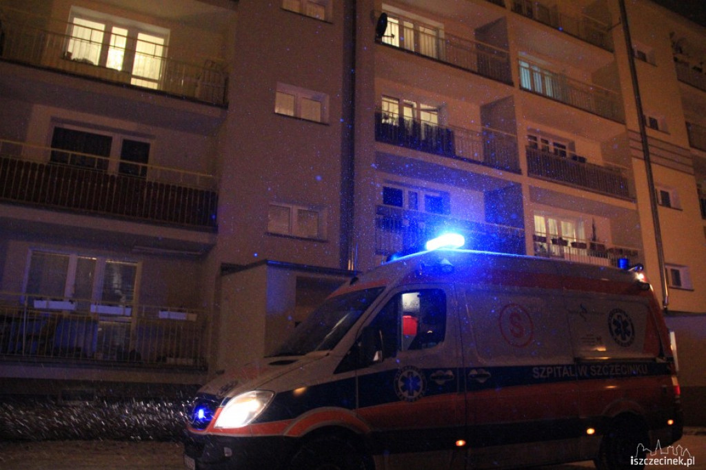 Zatrucie czadem na Połczyńskiej 23.12.2012