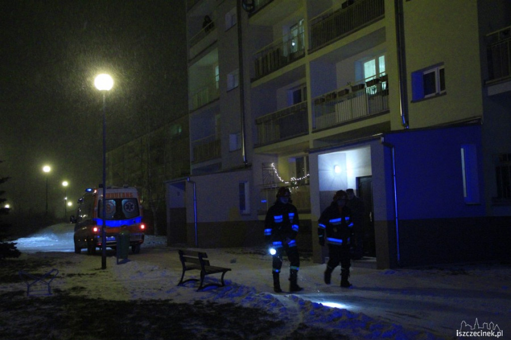 Zatrucie czadem na Połczyńskiej 23.12.2012