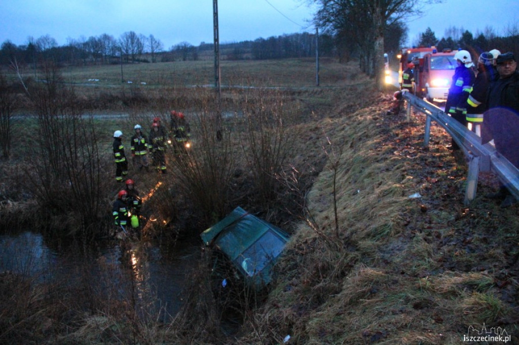 Wypadek Wielawino - Radomyśl 31.12.2012