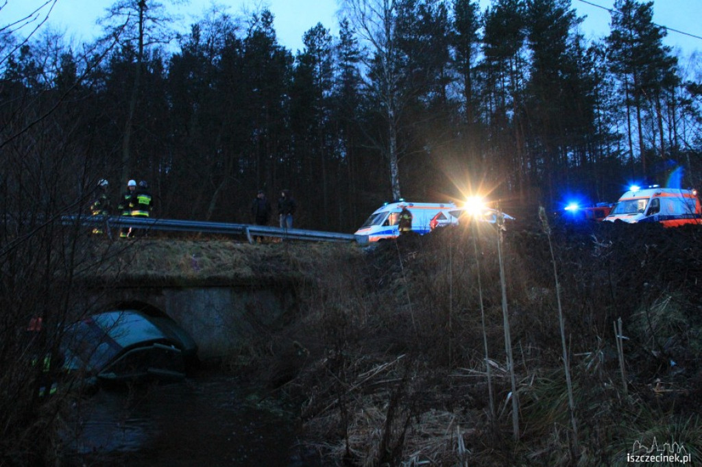 Wypadek Wielawino - Radomyśl 31.12.2012