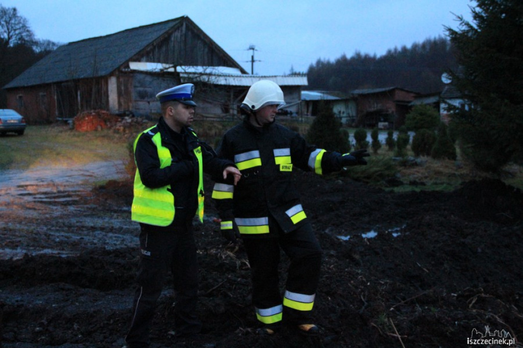 Wypadek Wielawino - Radomyśl 31.12.2012