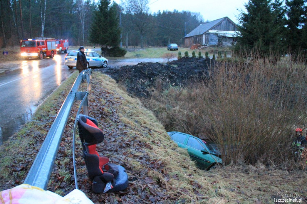 Wypadek Wielawino - Radomyśl 31.12.2012