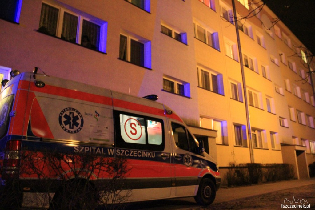 Czad w mieszkaniu przy ul. Koszalińskiej 5.01.2013
