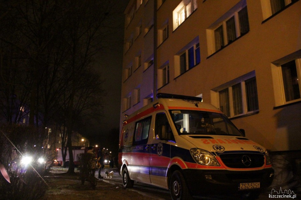 Czad w mieszkaniu przy ul. Koszalińskiej 5.01.2013