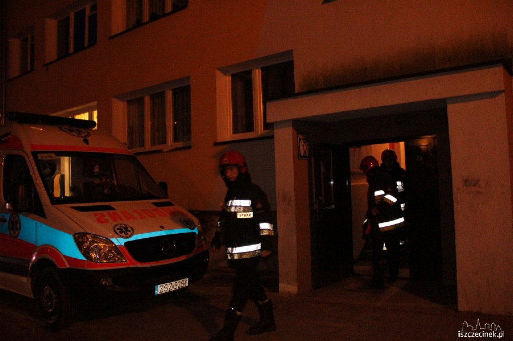 Czad w mieszkaniu przy ul. Koszalińskiej 5.01.2013