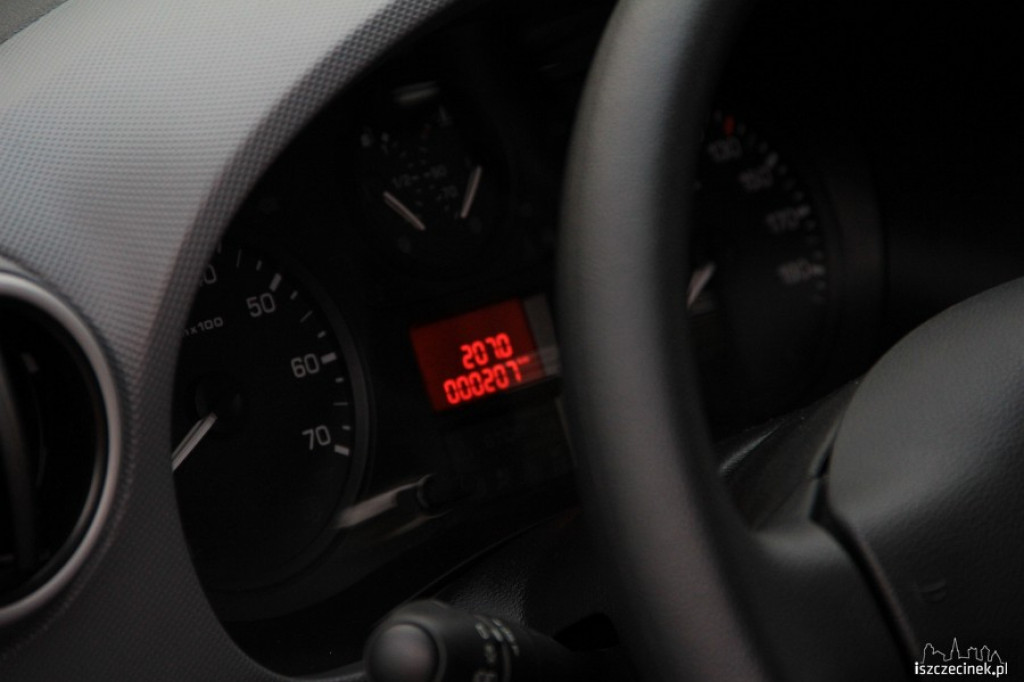 Nowy radiowóz Straży Miejskiej w Szczecinku 7.01.2012