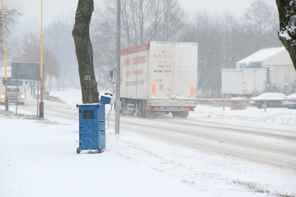 Fotoradar zimą 8.01.2013