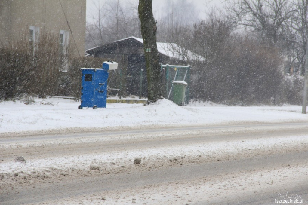 Fotoradar zimą 8.01.2013