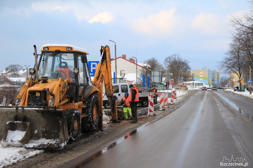 Zmiany przy ul. Cieślaka 12.01.2013
