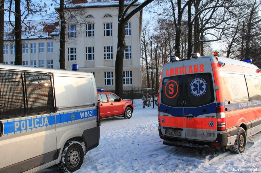Uczennica wpadła do wody 14.01.2013