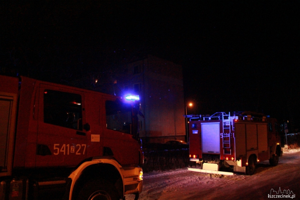 Czad przy ul. Grudziądzkiej 19.01.2013