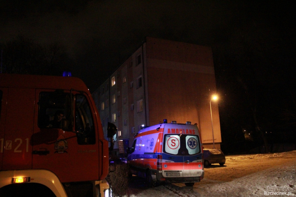 Czad przy ul. Grudziądzkiej 19.01.2013