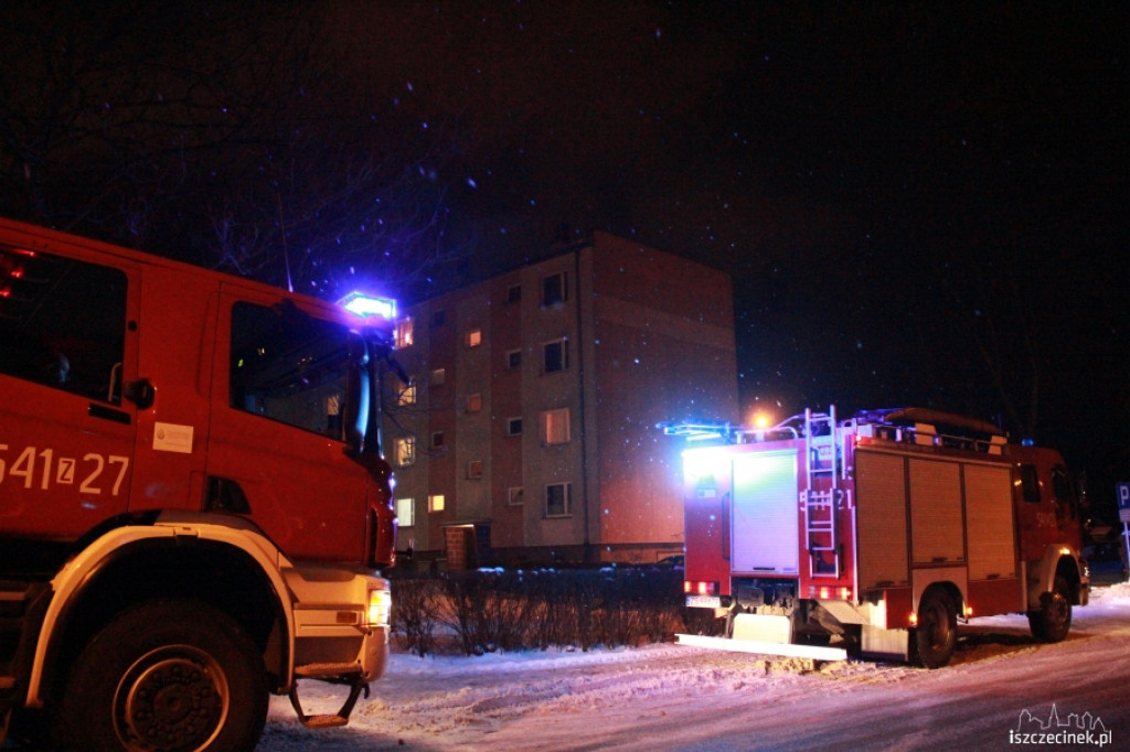 Czad przy ul. Grudziądzkiej 19.01.2013