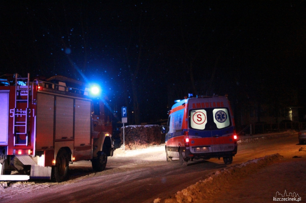 Czad przy ul. Grudziądzkiej 19.01.2013