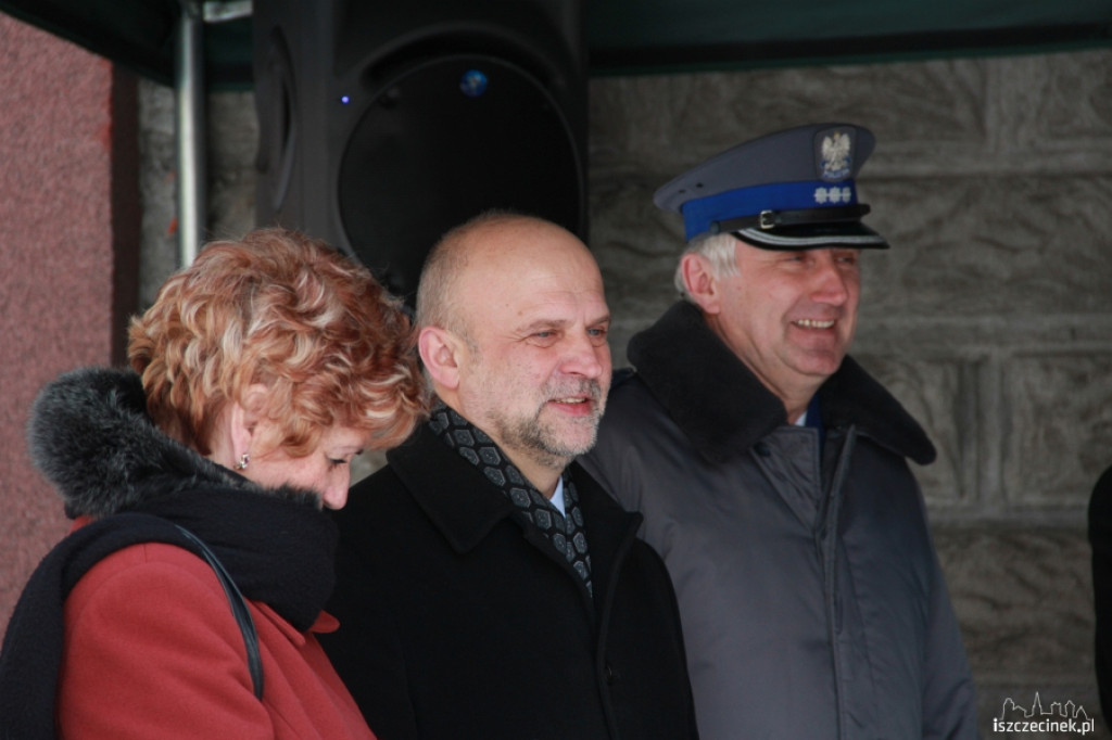 Wmurowano kamień węgielny pod nowy budynek sądu 21.01.2013