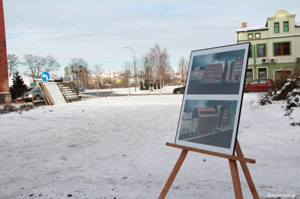 Wmurowano kamień węgielny pod nowy budynek sądu 21.01.2013