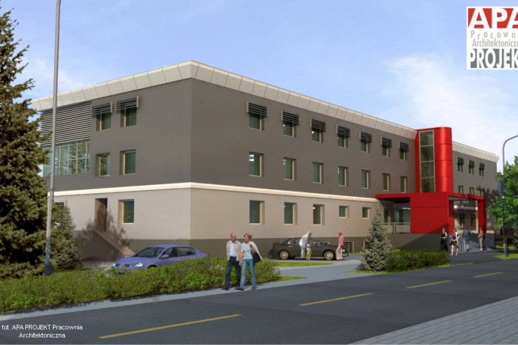 Przebudowa internatu na 1-go Maja