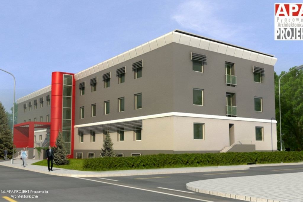 Przebudowa internatu na 1-go Maja