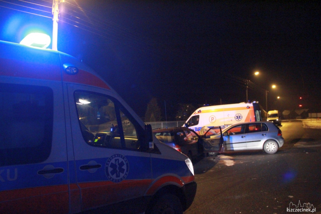 Czołowe zderzenie w Gwdzie Małej