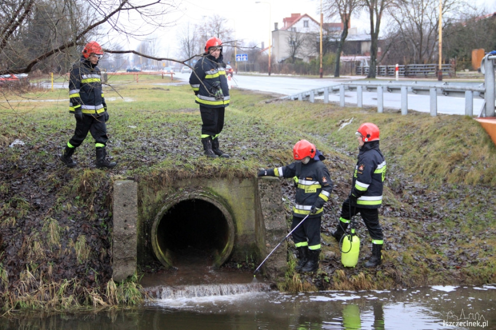 Plama oleju na Niezdobnej