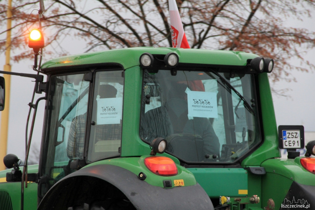 Protesty rolników w Szczecinku - ciąg dalszy