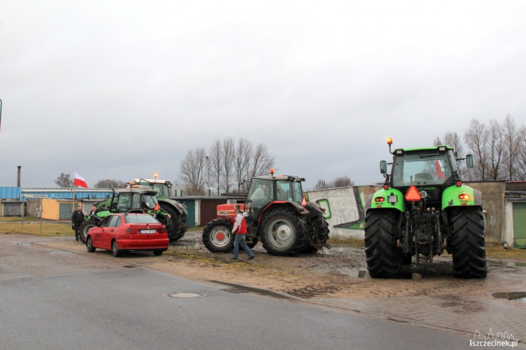 Protesty rolników w Szczecinku - ciąg dalszy