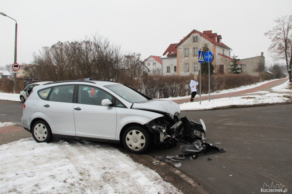 Kolizja Kaszubska - Narutowicza w Szczecinku